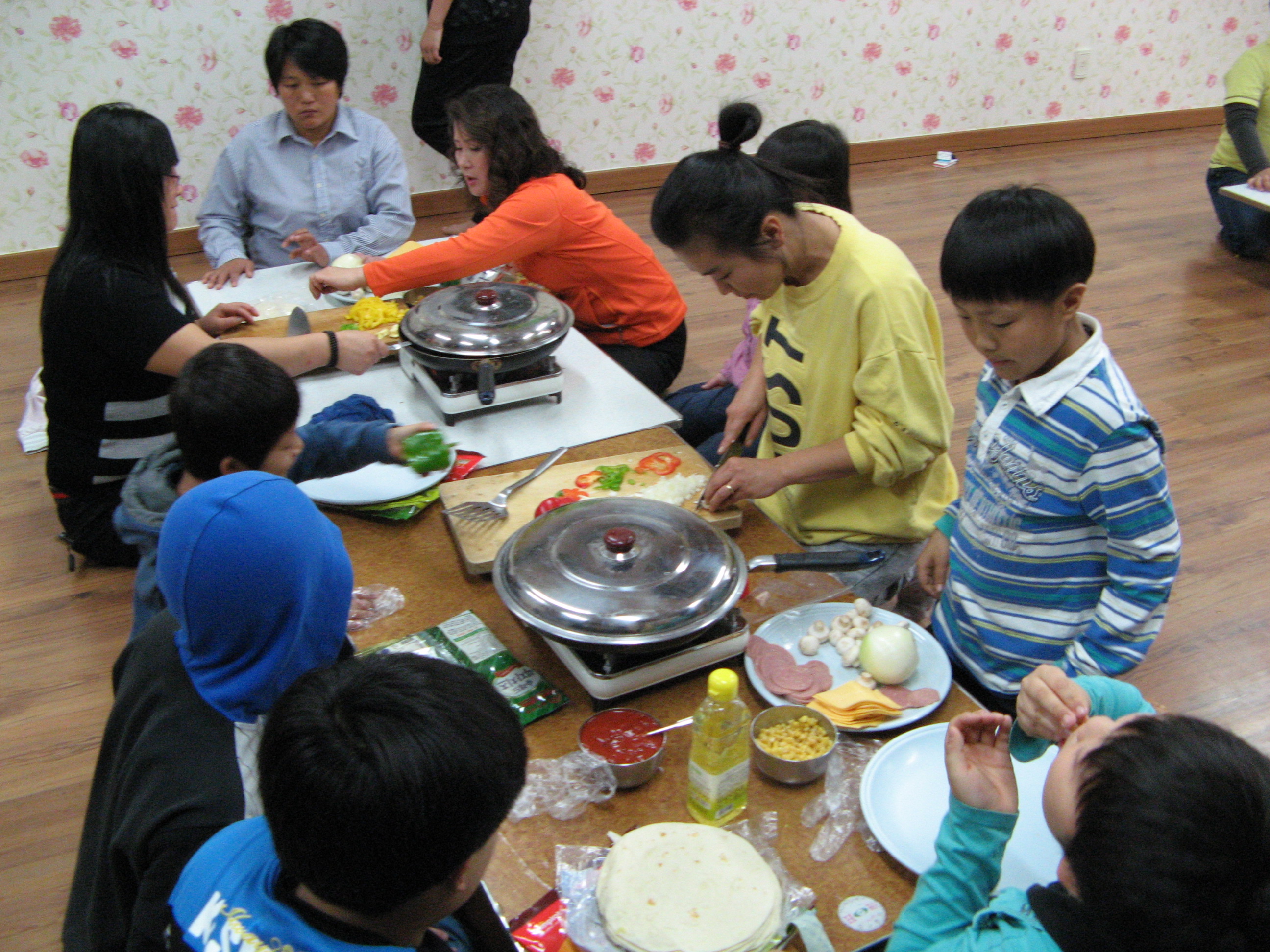 행복공감별빛교실 With Family 가족음식만들기사진