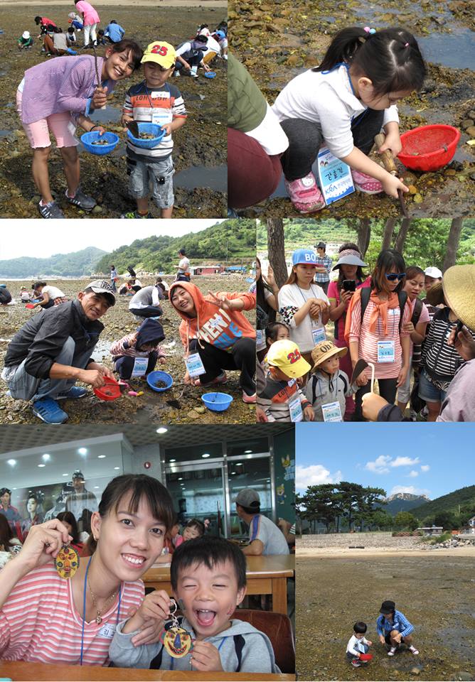 남해의 가을바다사진