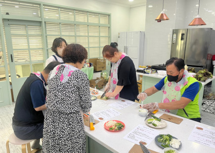 2025년 고독사 예방 및 관리 사업 '나혼자안산다3' 홈스토랑 7월 활동